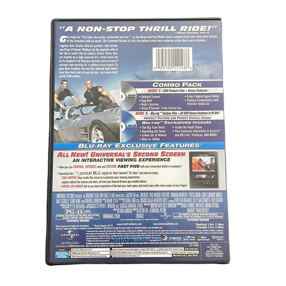 Fast and Furious 5 DVD - Picture 2 of 2